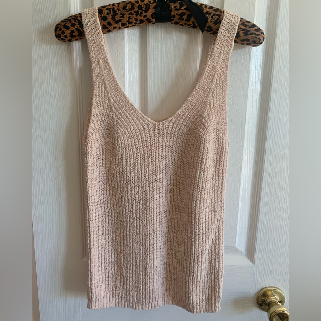 Lot Of Two Madewell Crochet Sweater Tanks